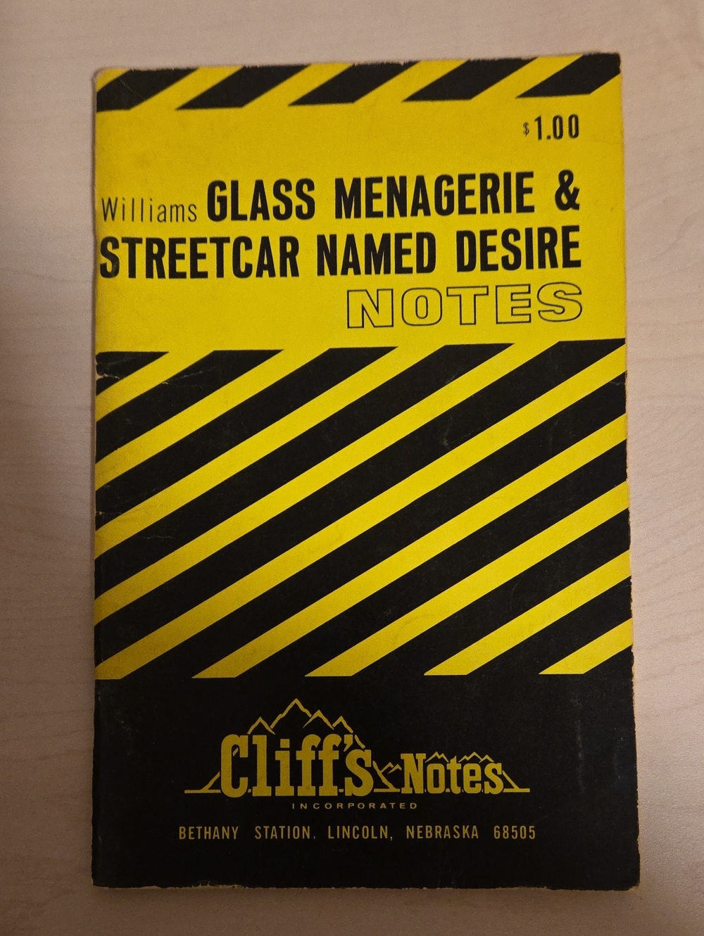 Cliff's Notes - Glass Menagerie & Streetcar Named Desire - Williams